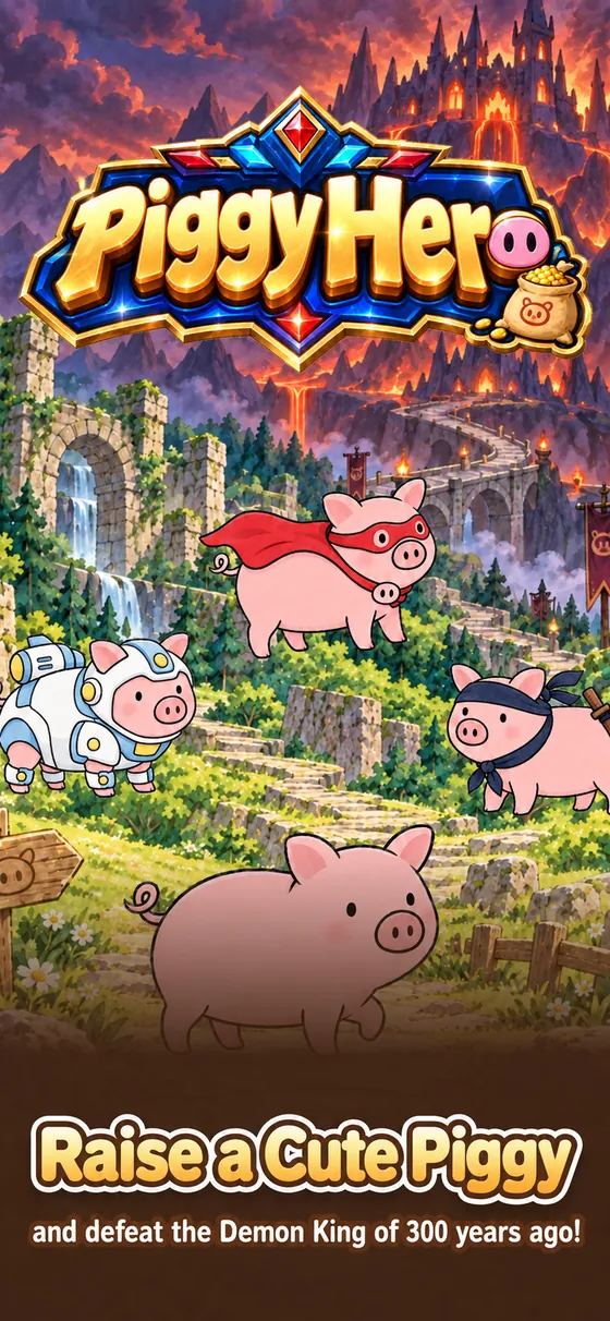 Piggy Hero: Rune Quest screenshot