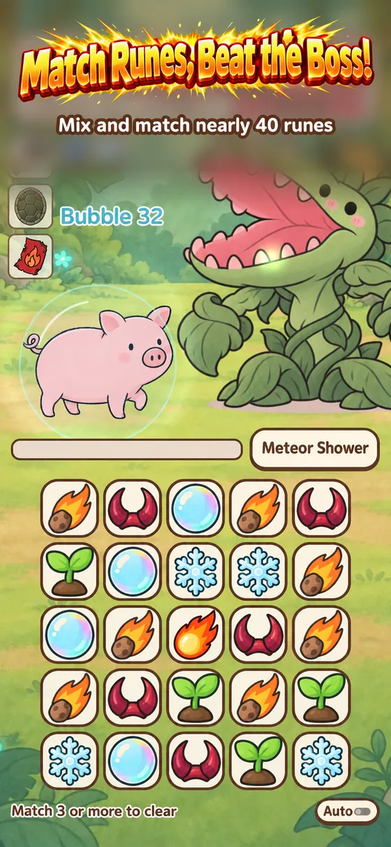 Piggy Hero: Rune Quest screenshot