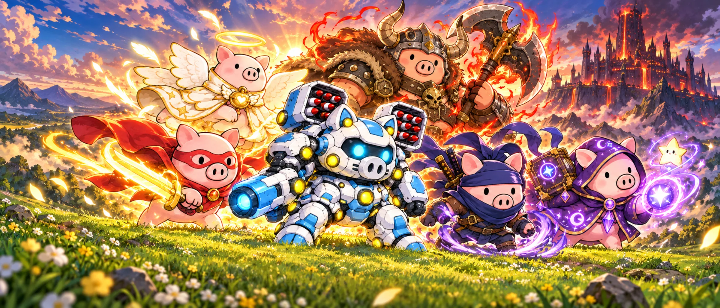 Piggy Hero: Rune Quest