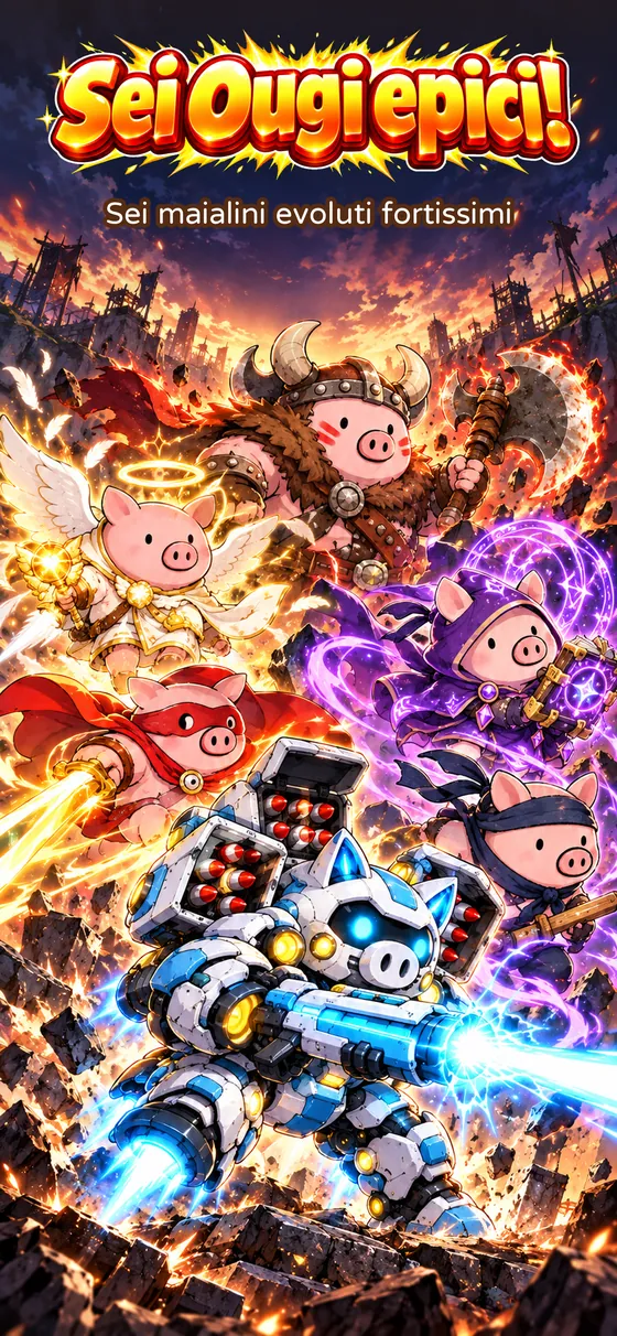 Piggy Hero: Rune Quest screenshot