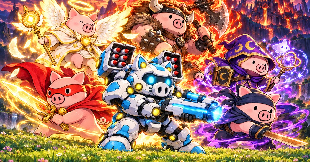 Piggy Hero: Rune Quest