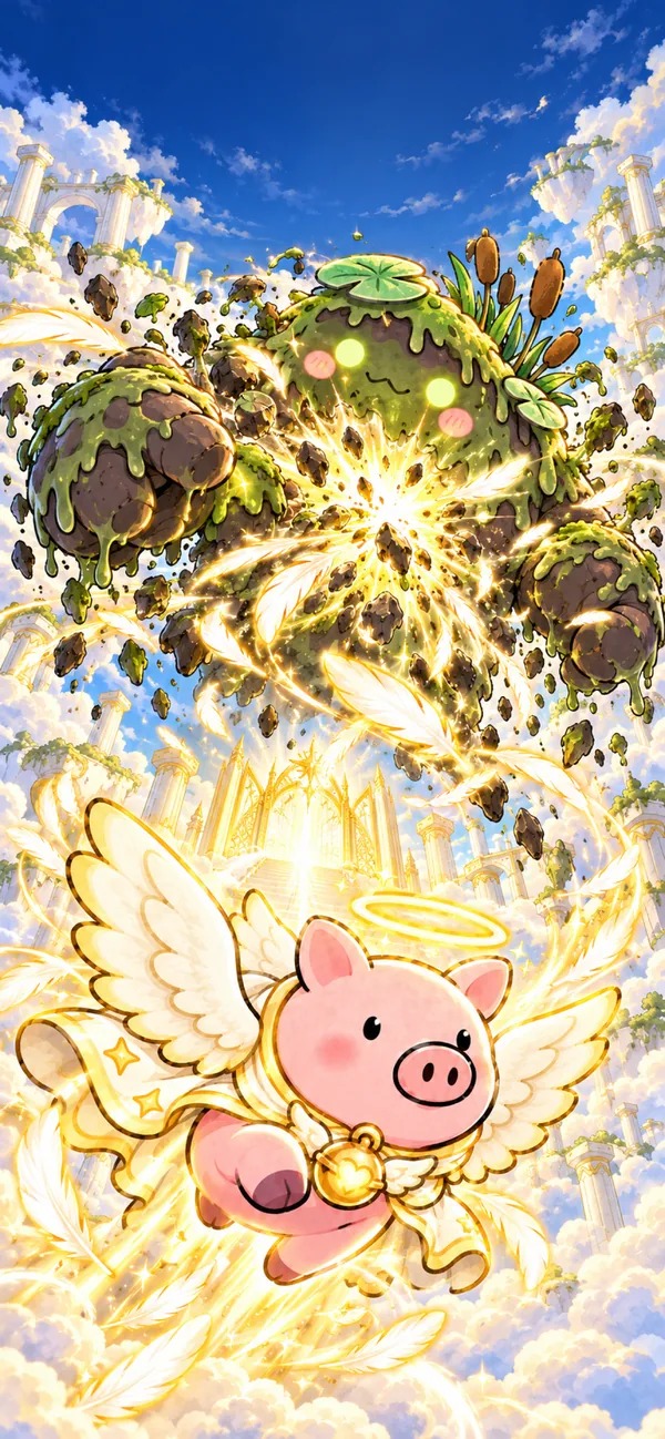 Angel Pig – Feather Storm!