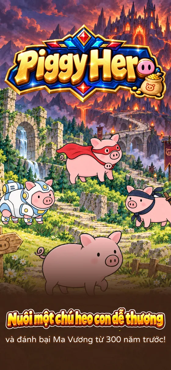 Piggy Hero: Rune Quest screenshot